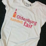 T-Shirt mit dem Logo von "Oldenburg handelt fair"