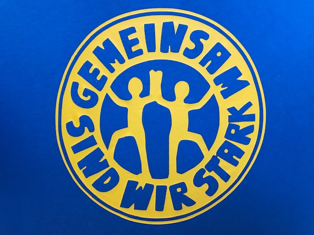 Logo "Gemeinsam sind wir stark". Logo: © GS Ohmstede