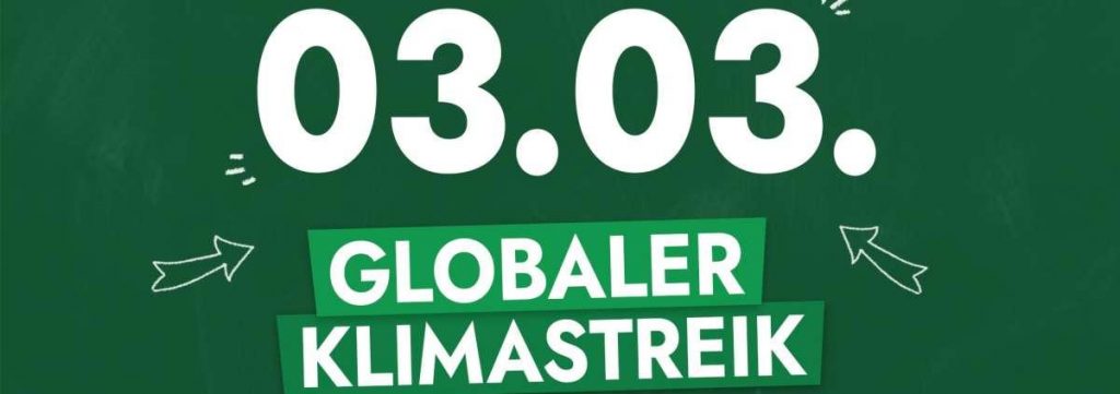 Globaler Klimastreik am 3.3.23