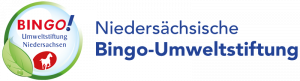Logo Niedersächsische Bingo-Umweltstiftung. Logo: © Bingo-Umweltstiftung